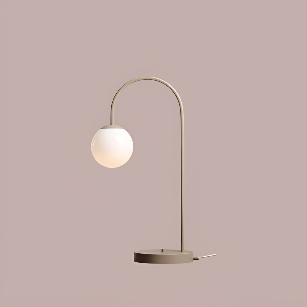 Stolní lampa UNA béžová