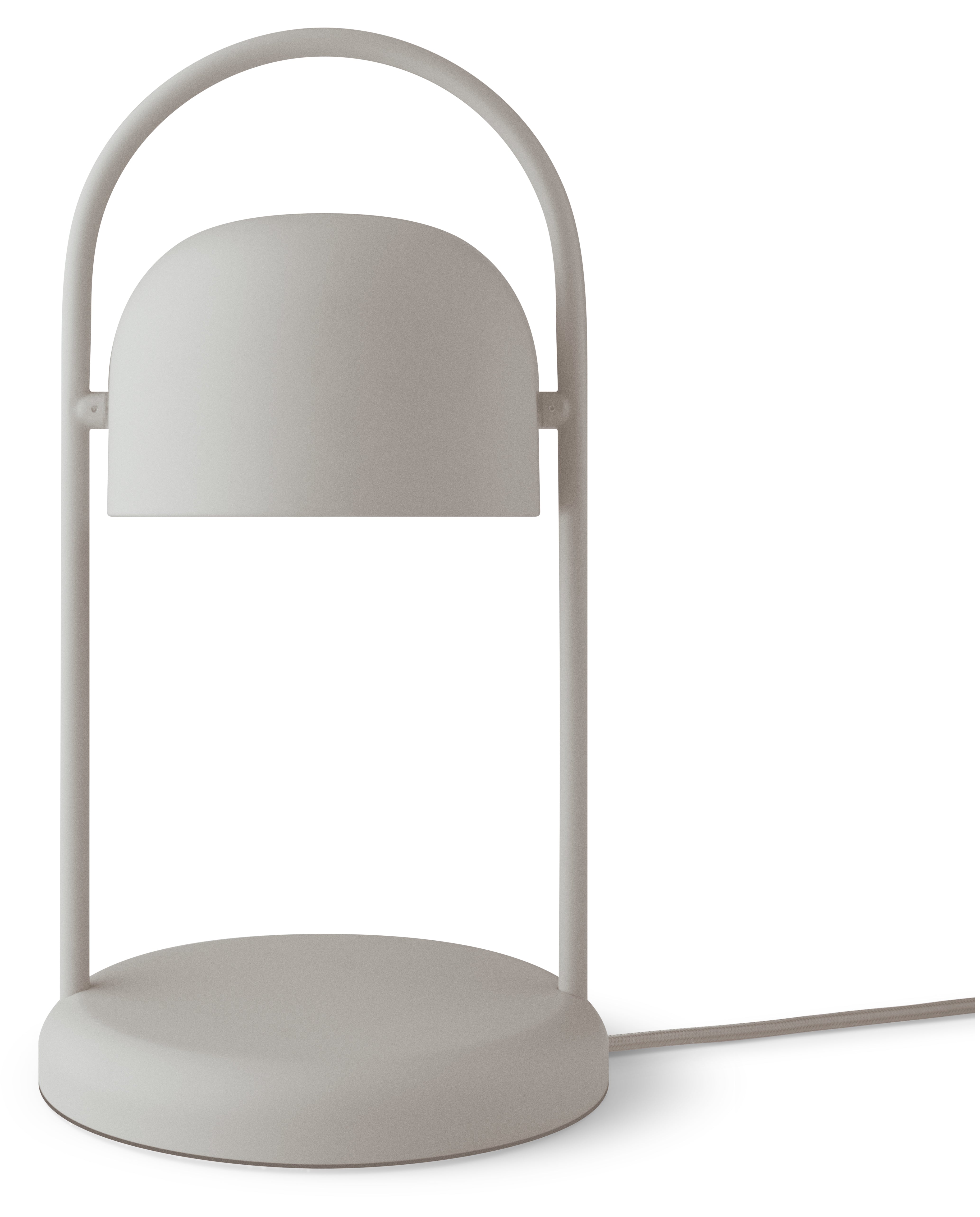 Stolní lampa QUAY šedá