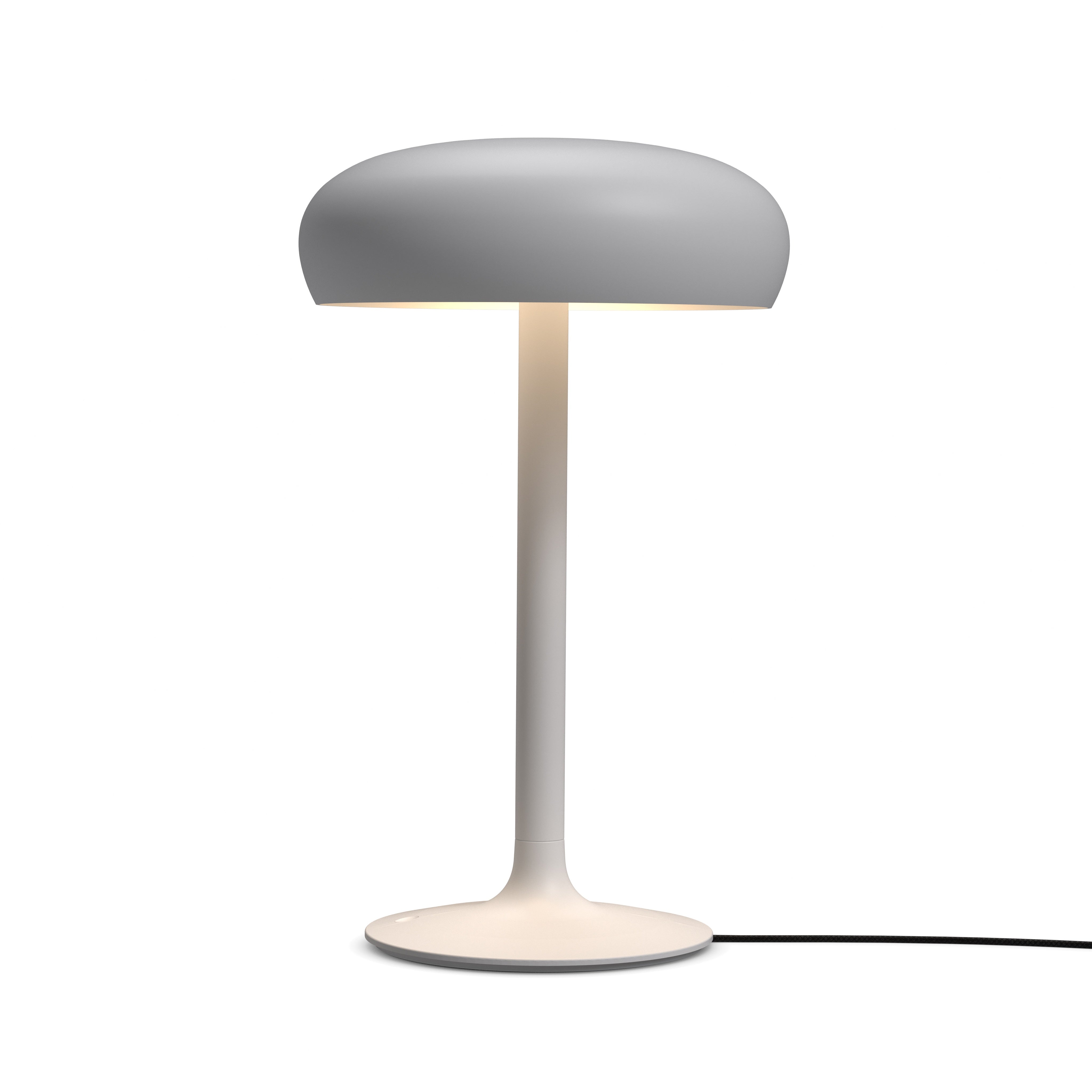 Stolní lampa EMENDO šedá