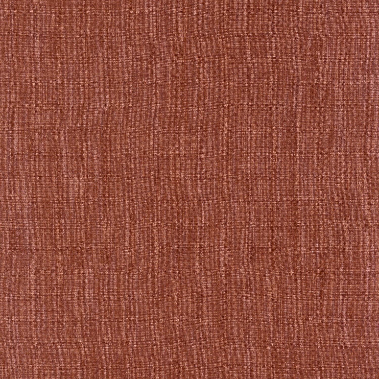 Tapeta se strukturou imitující lněné plátno SHINOK - TERRACOTTA terakota