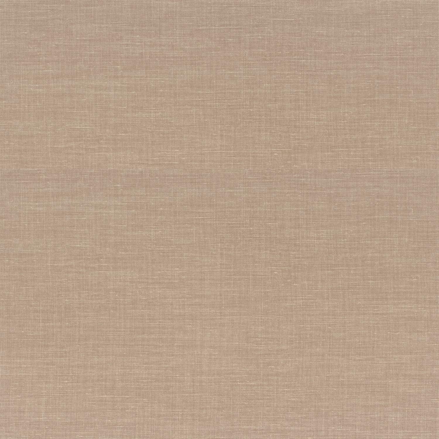 Structural wallpaper resembling linen canvas SHINOK - LIGHT BROWN travertine
