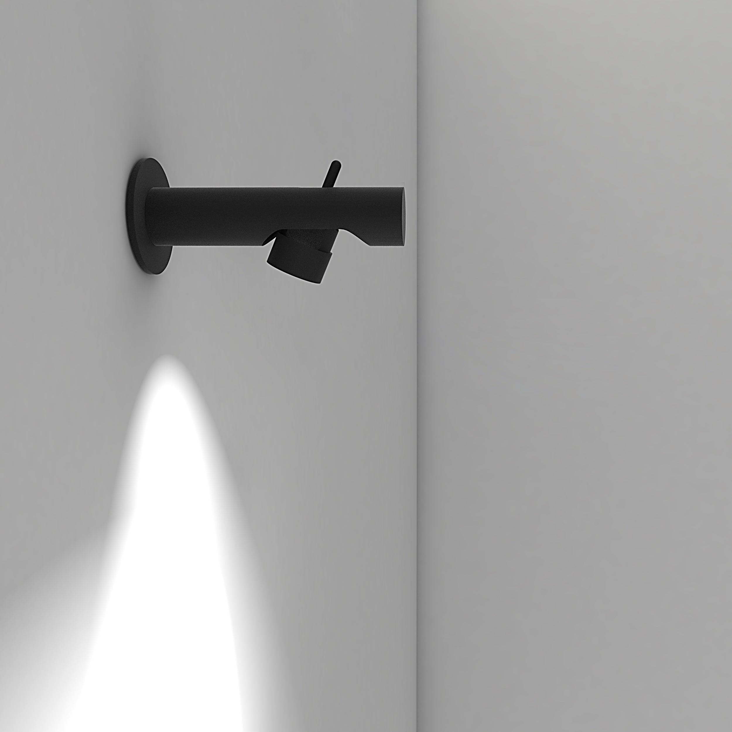 Lampa ścienna CALABRONE czarny