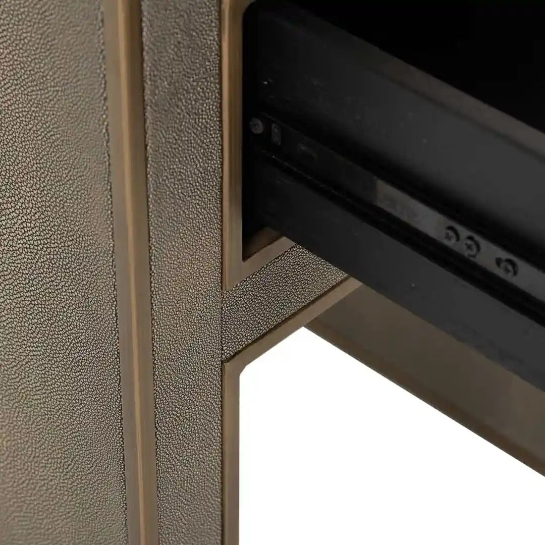 BLOOMVILLE Brown Nightstand