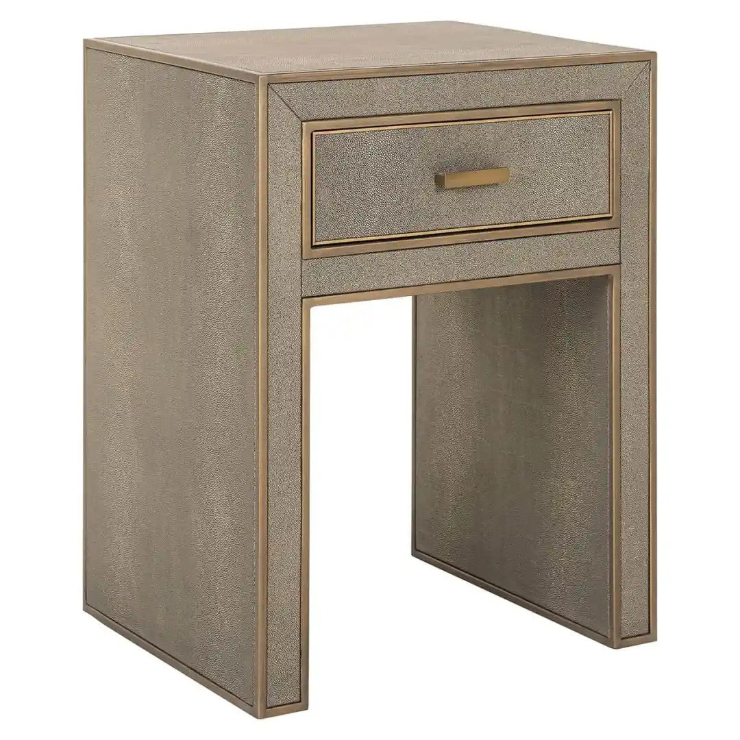 BLOOMVILLE Brown Nightstand