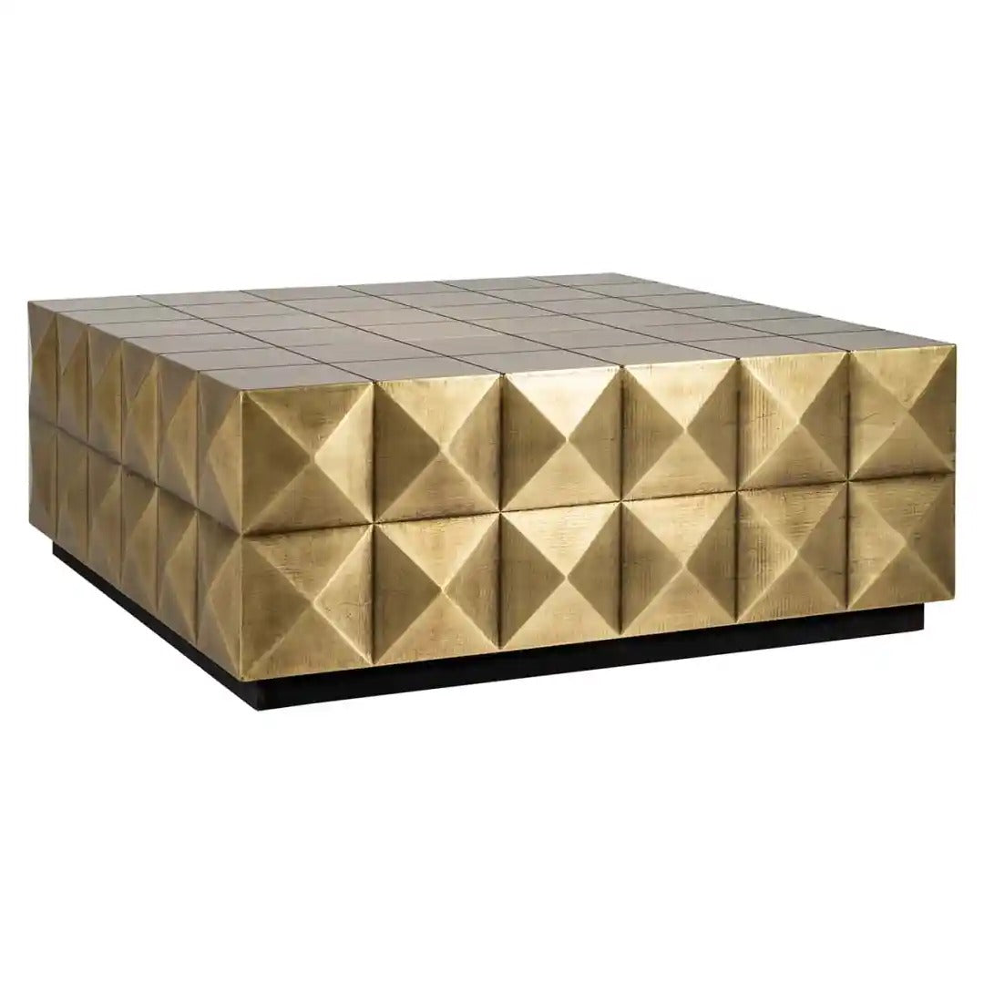 COLLADA gold coffee table