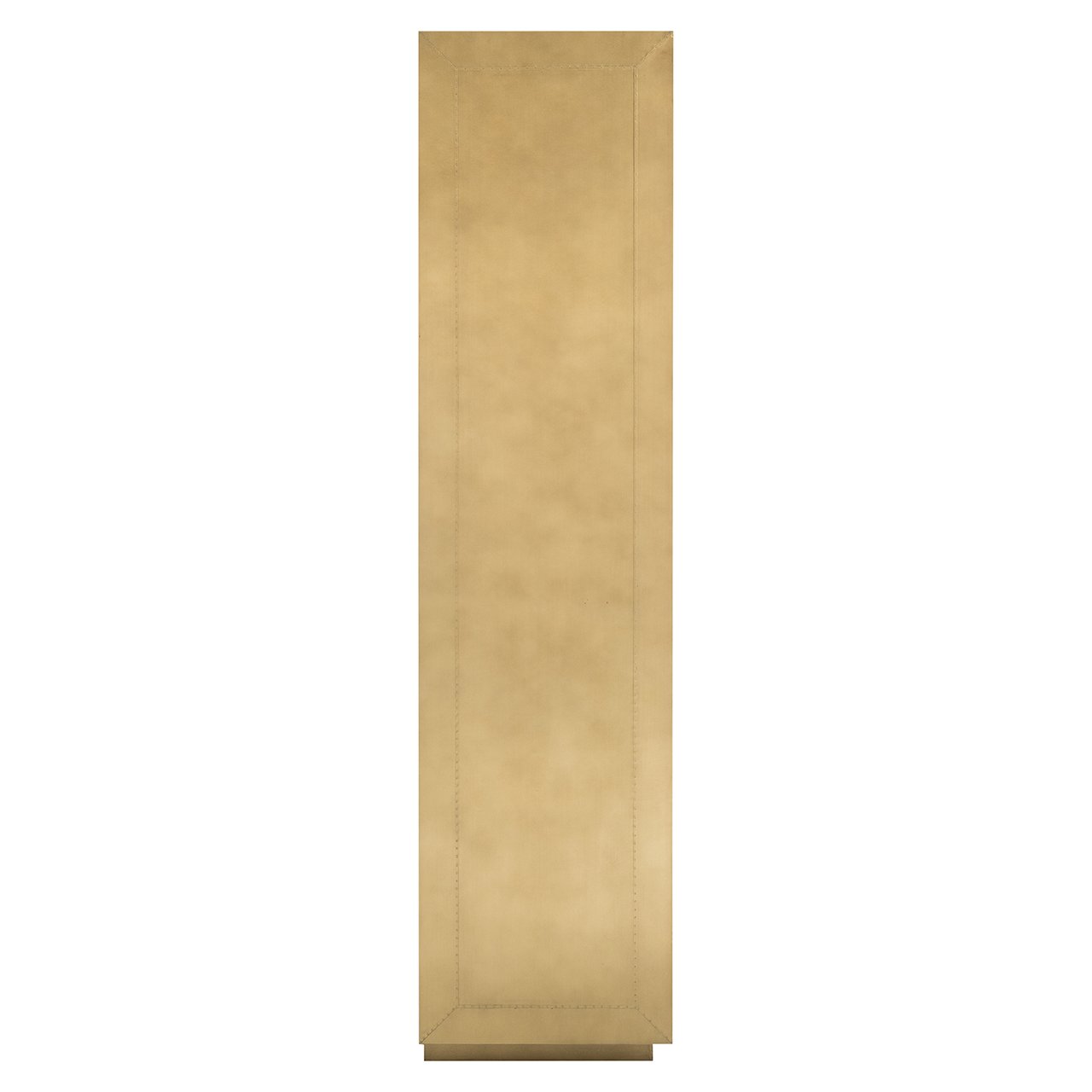 FINSBURY showcase antique gold with black glass