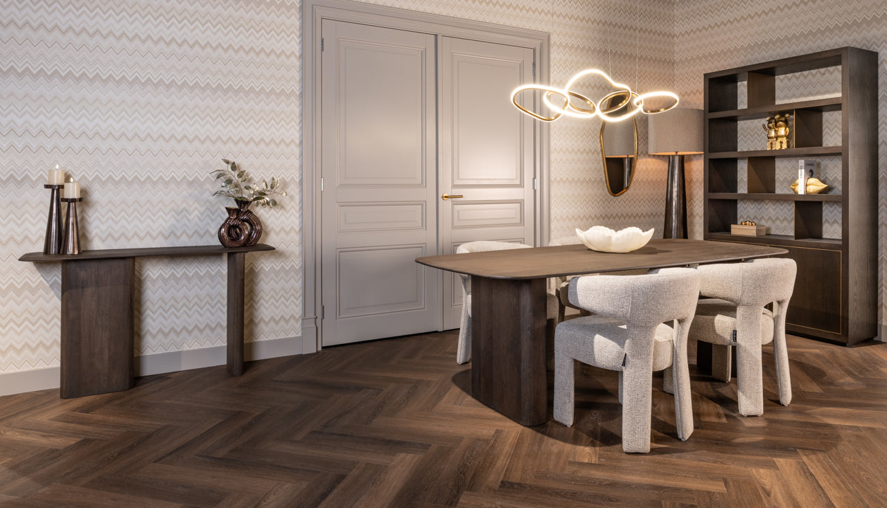 Konzole CASTELLO hnědá