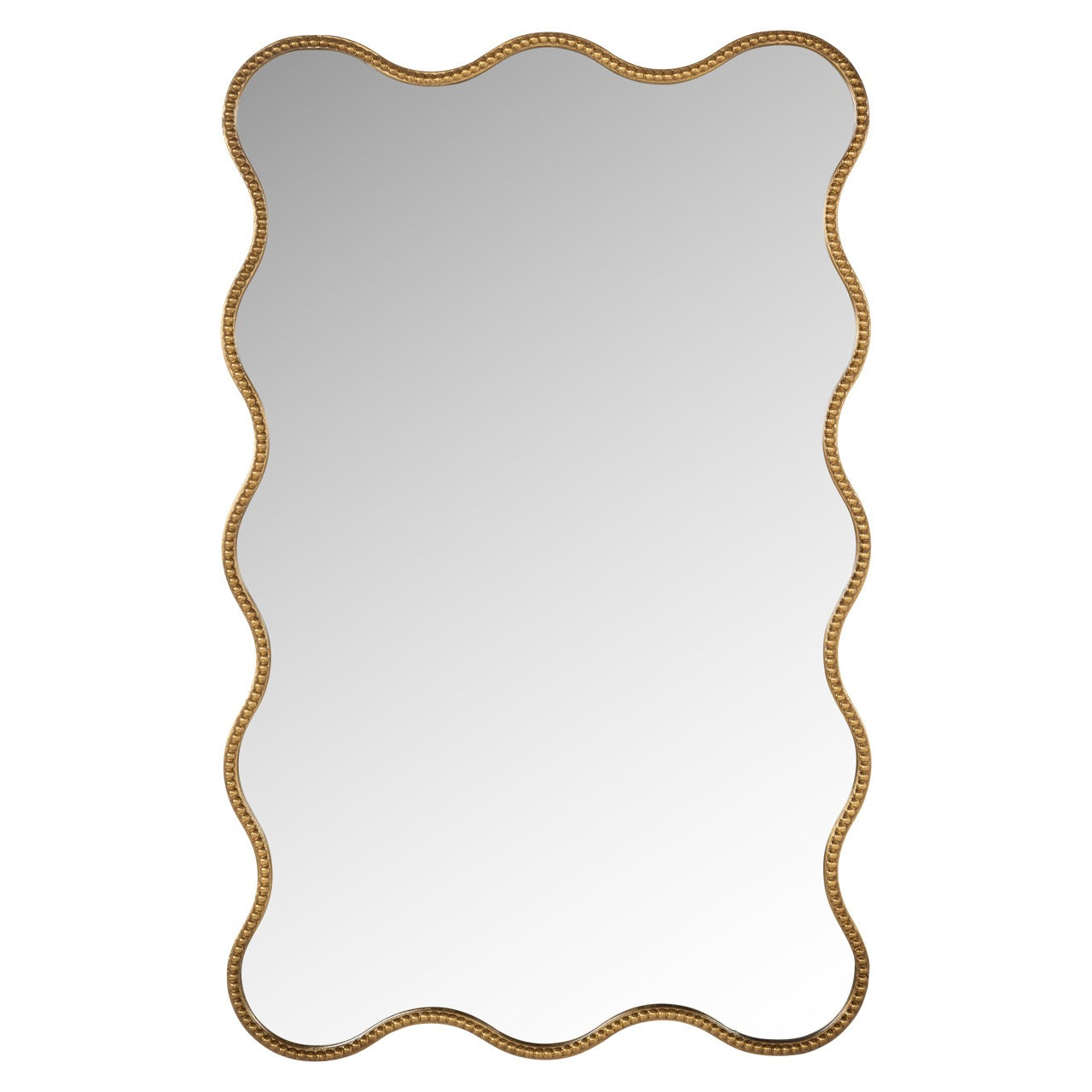 LAUREL gold wall mirror