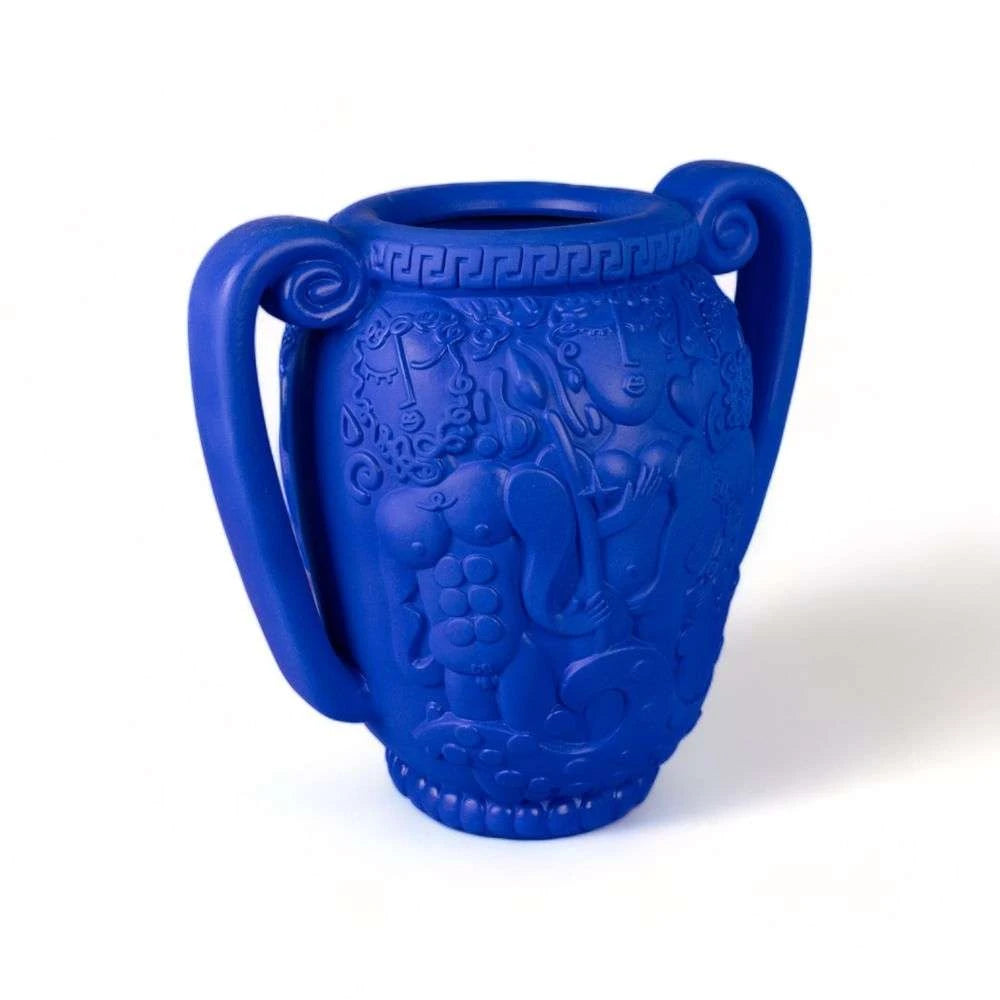 Váza AMPHORA modrá