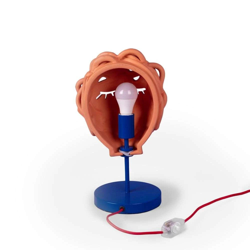 Stolní lampa MAGNA GRAECIA - MEDUSA terakota
