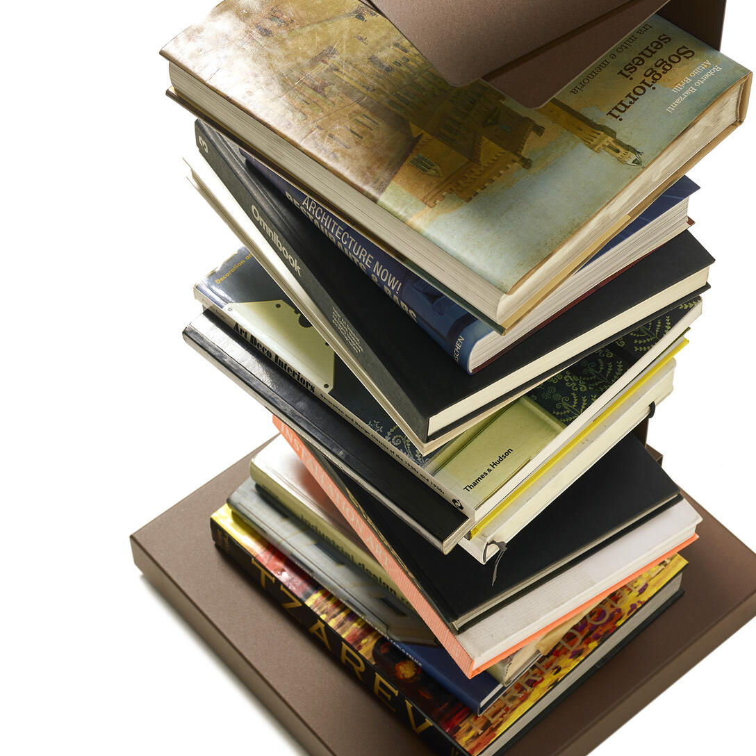 Regál PTOLOMEO ORIGINAL hnědý