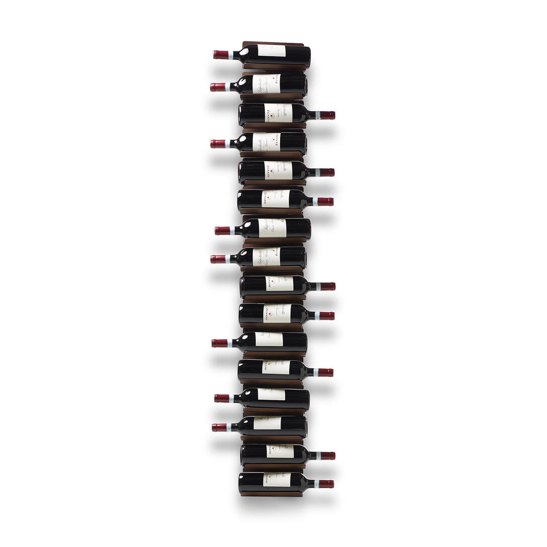 PTOLOMEO VINO brown hanging wine rack