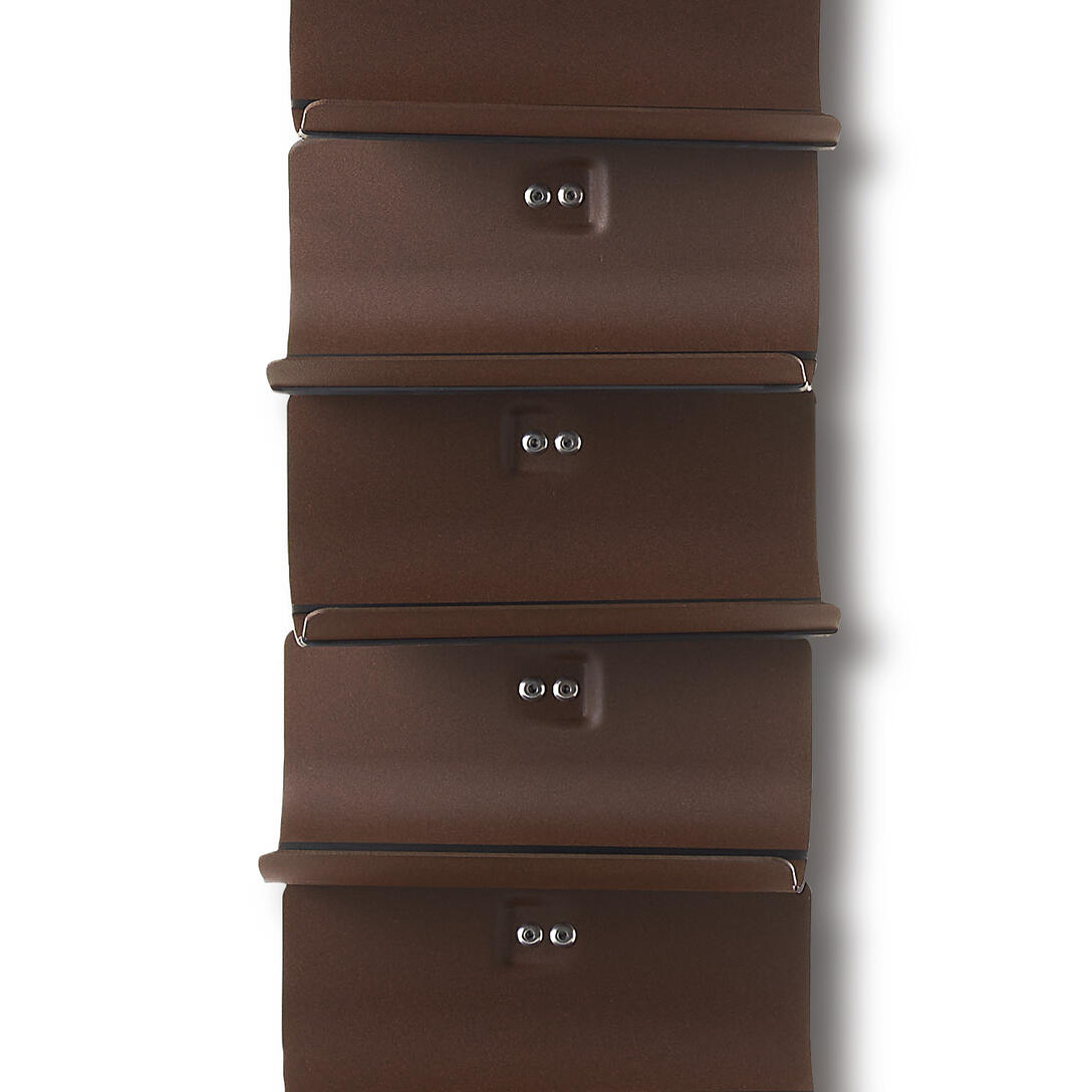 PTOLOMEO VINO brown hanging wine rack