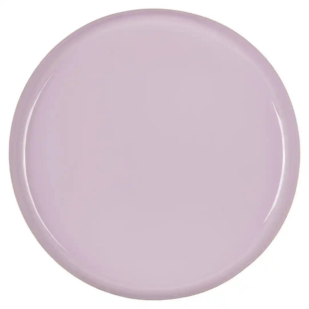 EMPIRE side table with purple top and gold