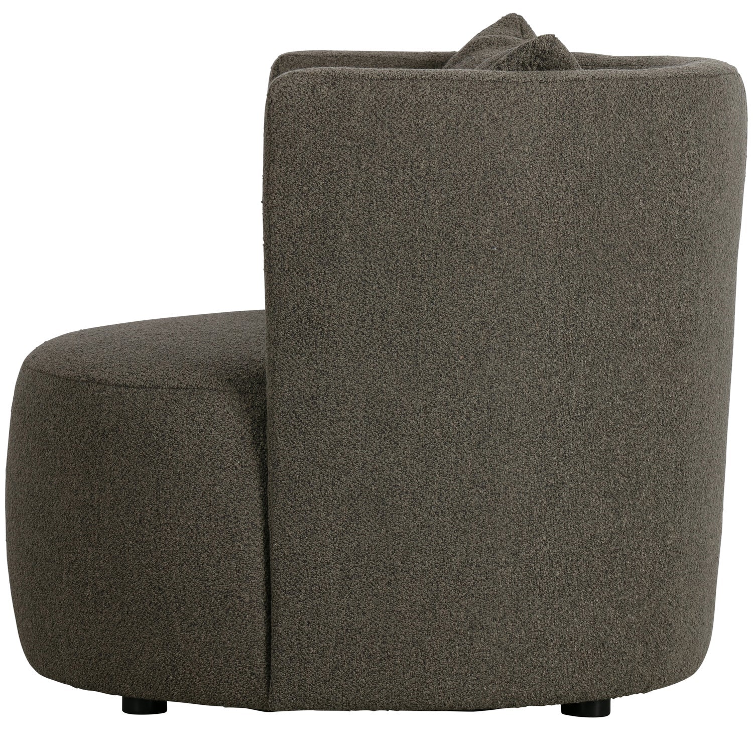 EXPLORE Armchair in Brown Bouclé
