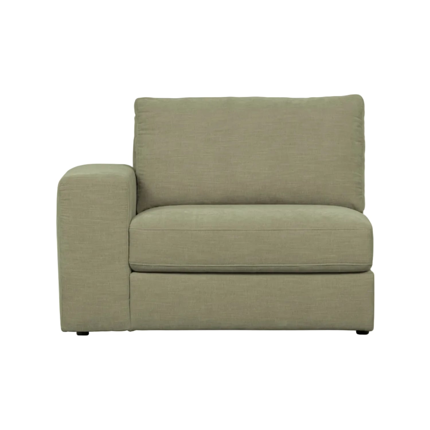 Sofa FAMILY - left-side end module green