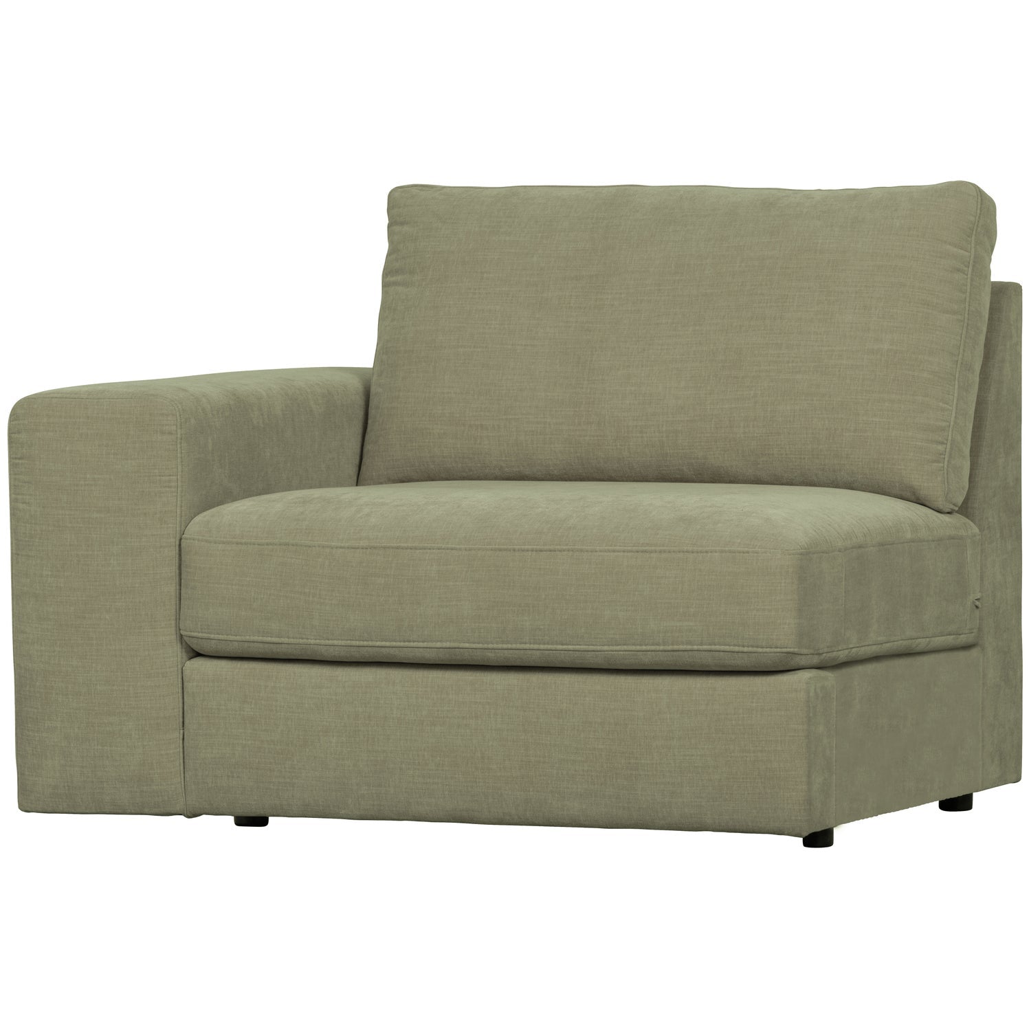 Sofa FAMILY - left-side end module green