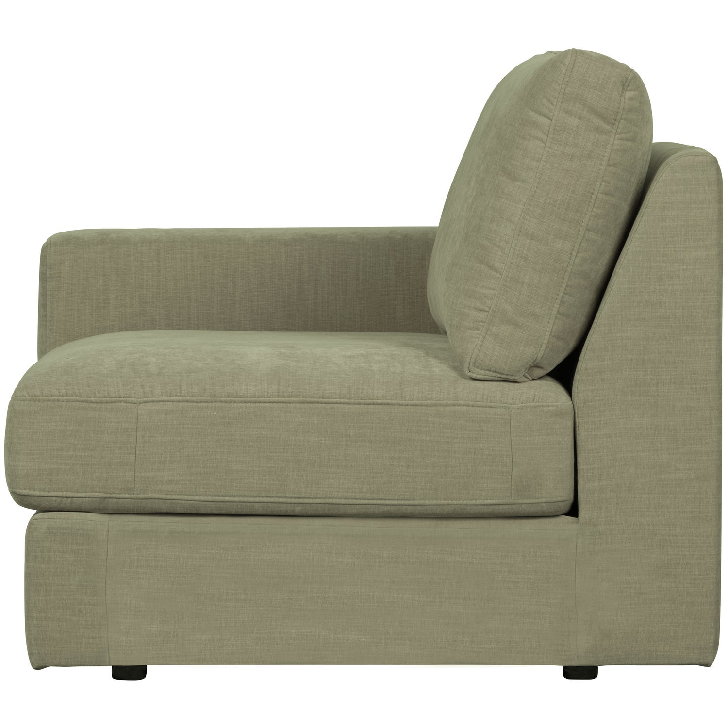 Sofa FAMILY - left-side end module green