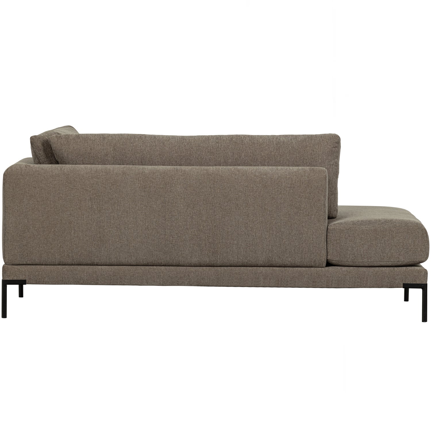 Szezlong pravostranný COUPLE taupe