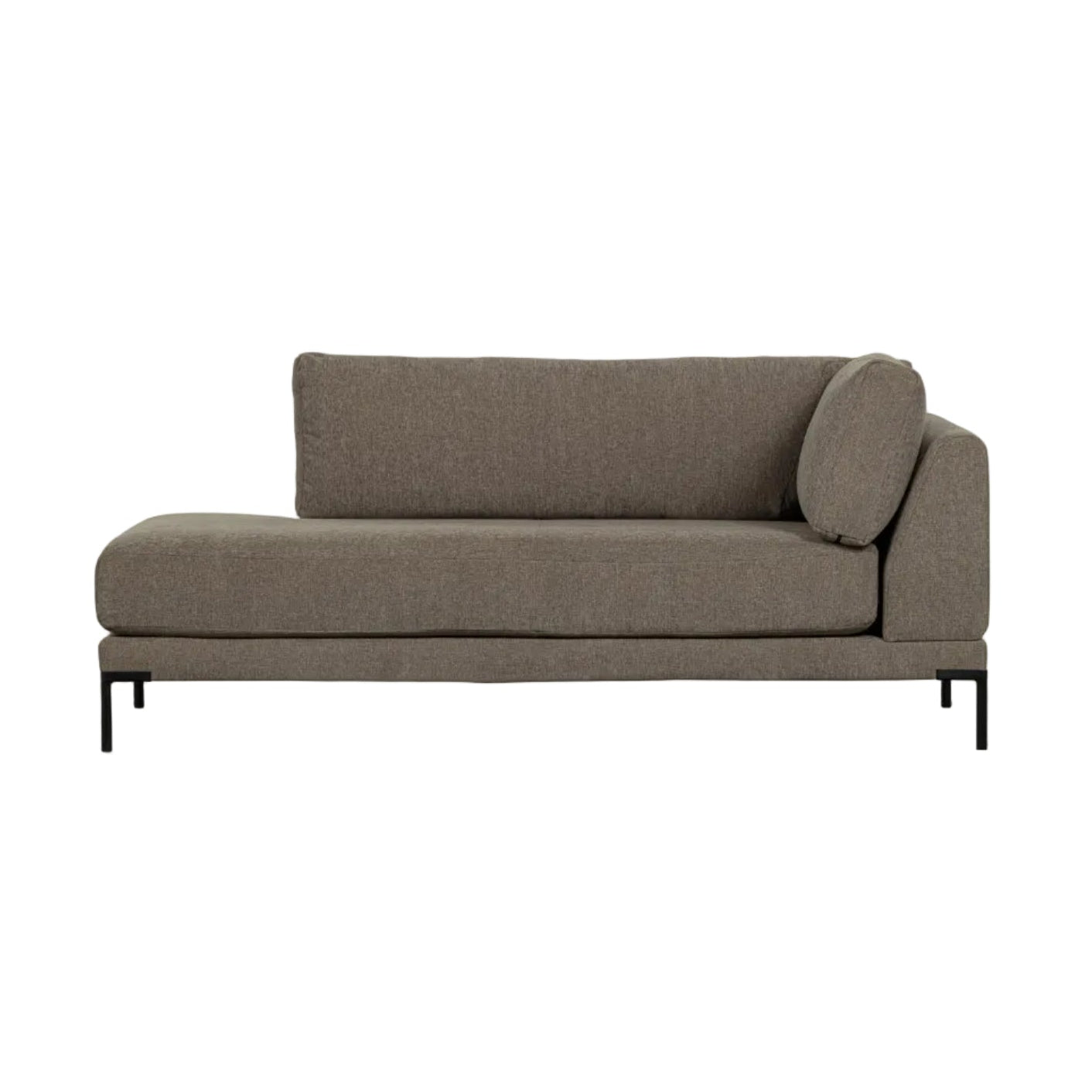 Szezlong pravostranný COUPLE taupe