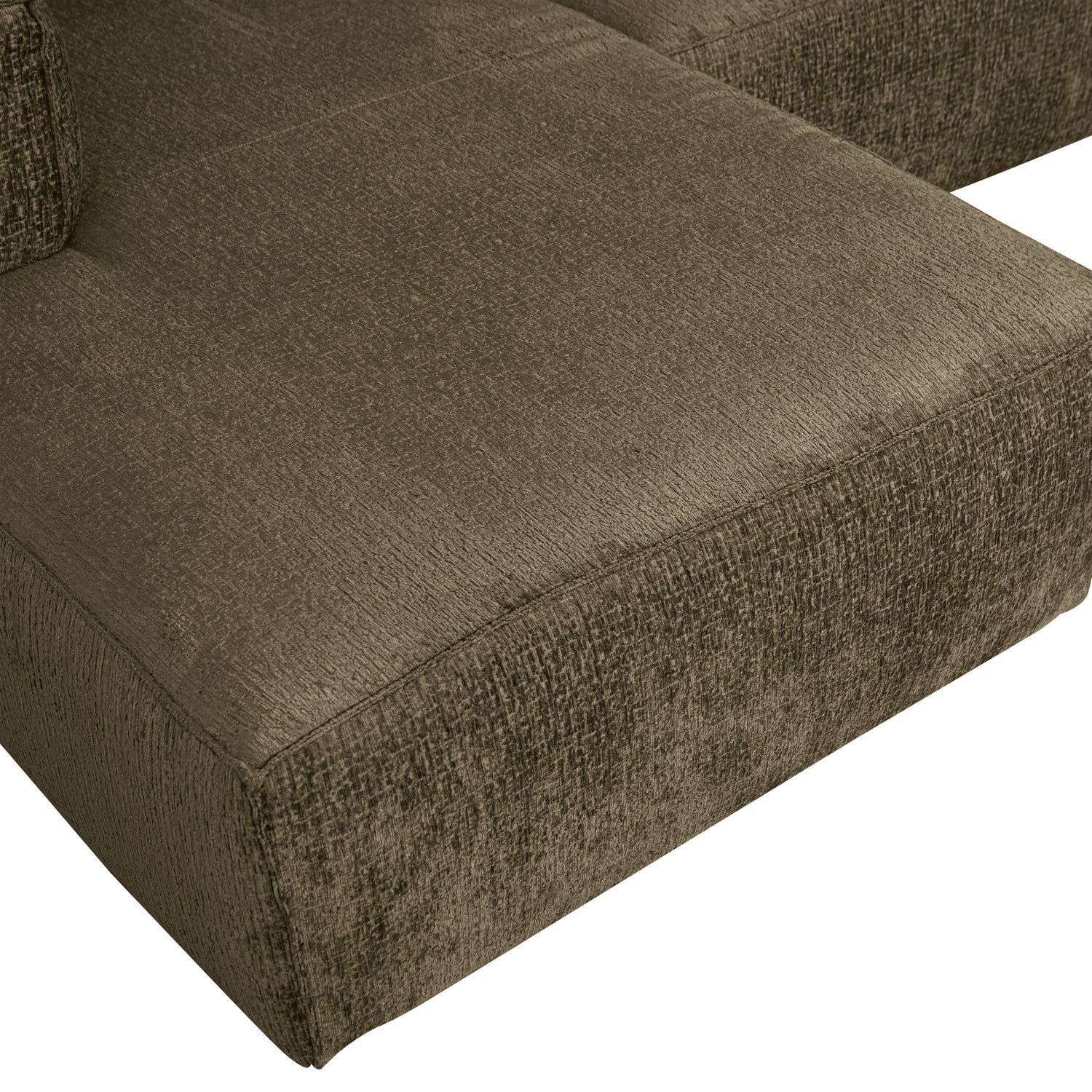 Rohová sedačka vlevo BEAN tmavě zelená