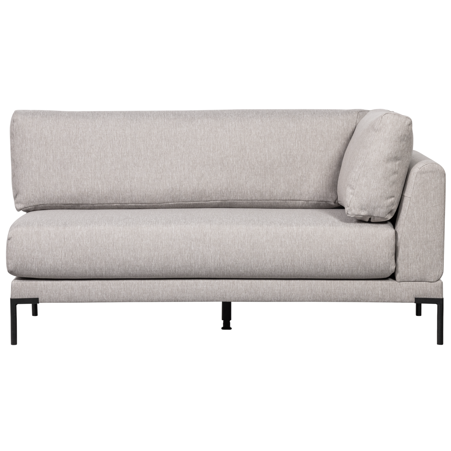Szezlong levostranný COUPLE DINING BENCH jasnosivý