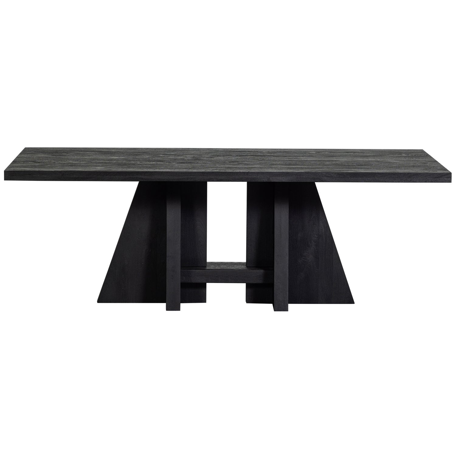 Table kean black mango wood