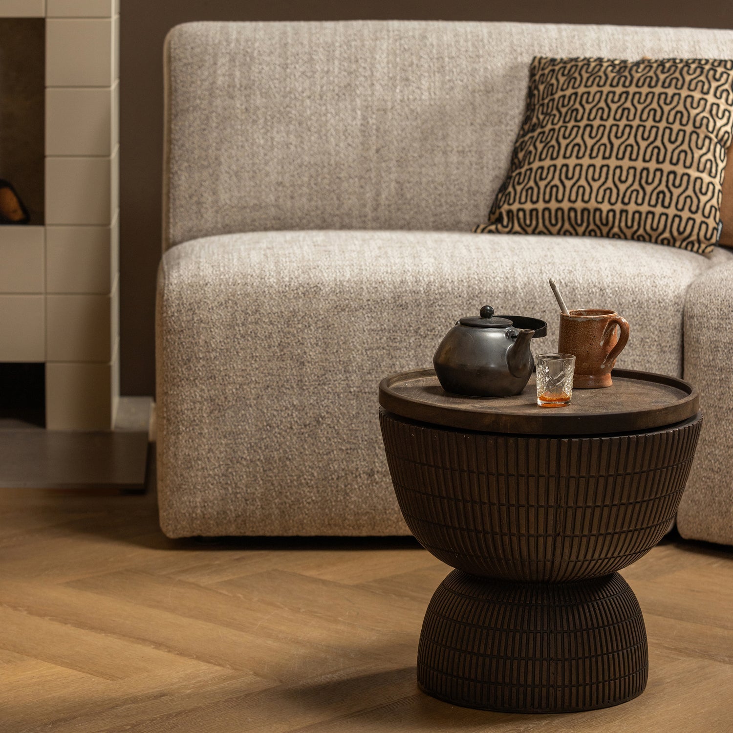 Samson coffee table Dark brown