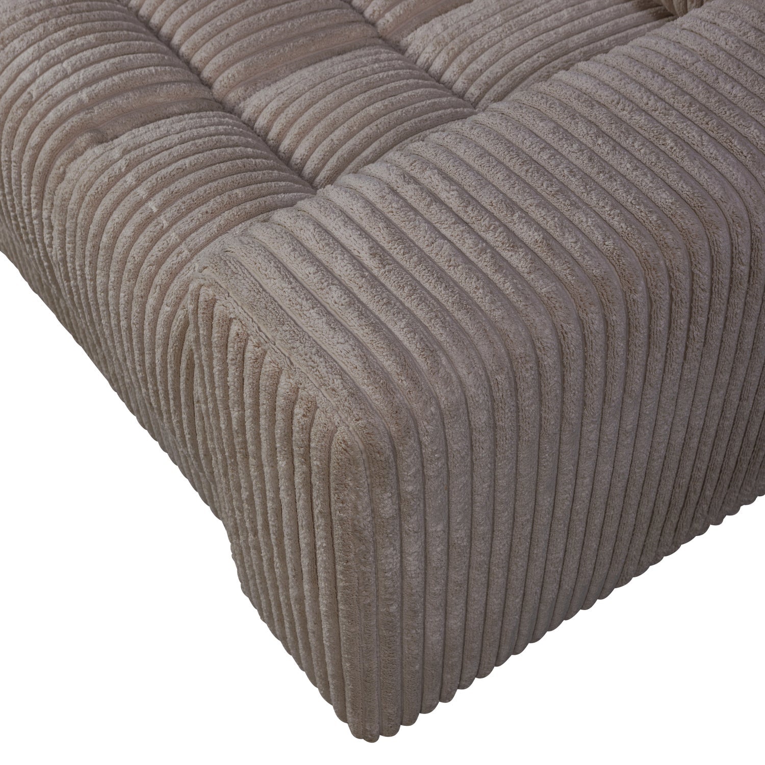 Pohovka loveseat SECOND DATE hnědý kordurovým materiálem