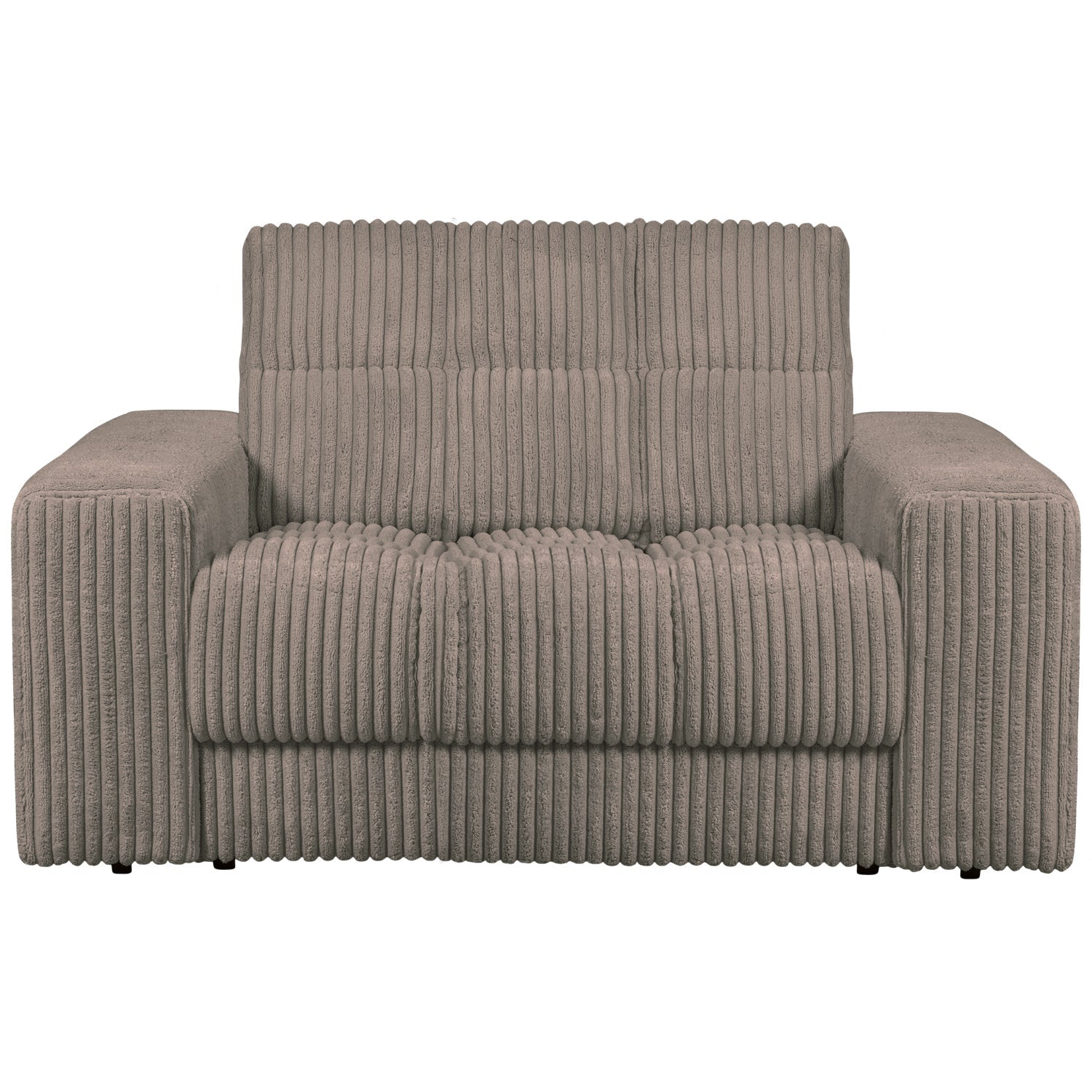 Pohovka loveseat SECOND DATE hnědý kordurovým materiálem
