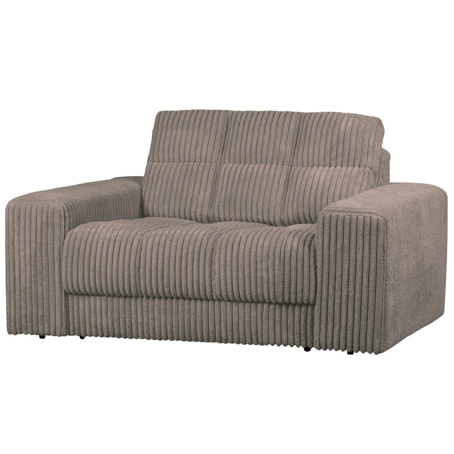 Pohovka loveseat SECOND DATE hnědý kordurovým materiálem