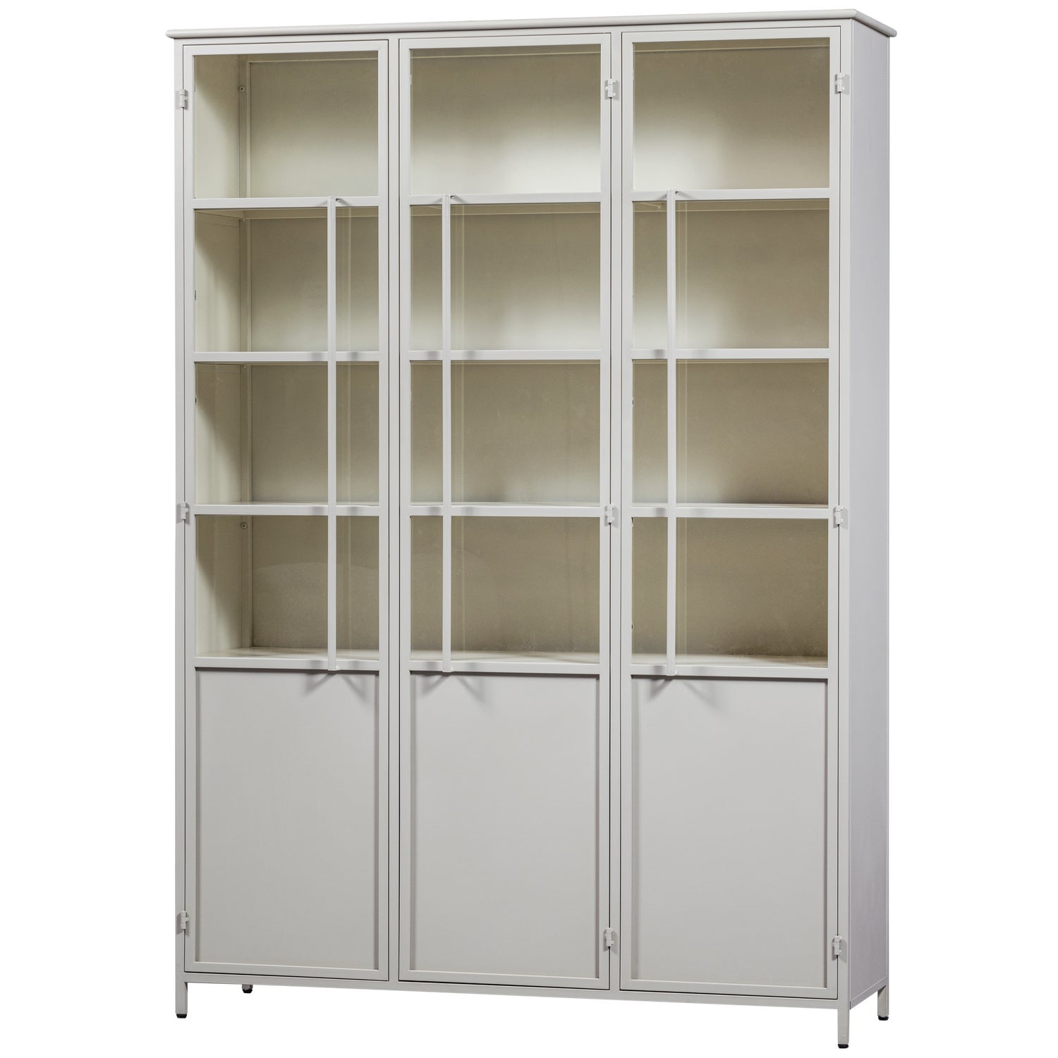 3-door display cabinet EXHIBIT sand