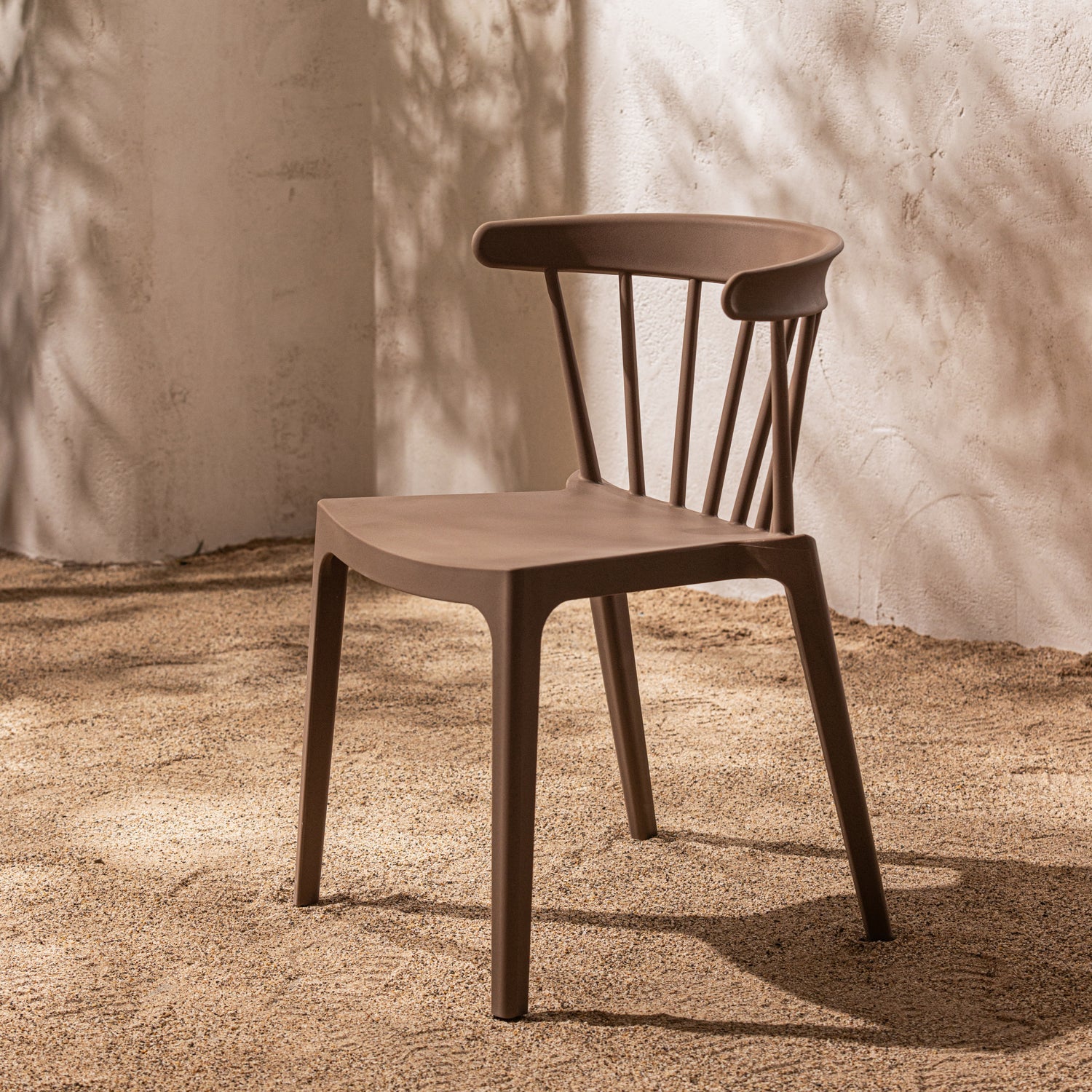 Blush brown garden chair