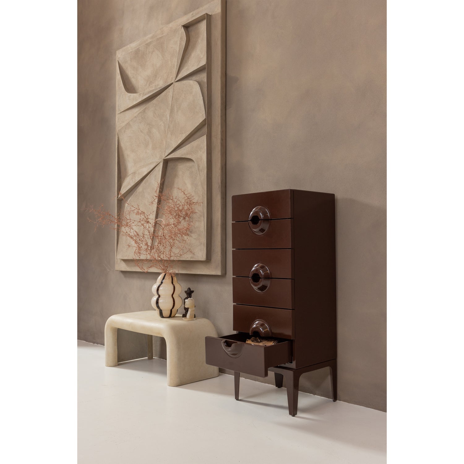 MERGE Chest of Drawers brown