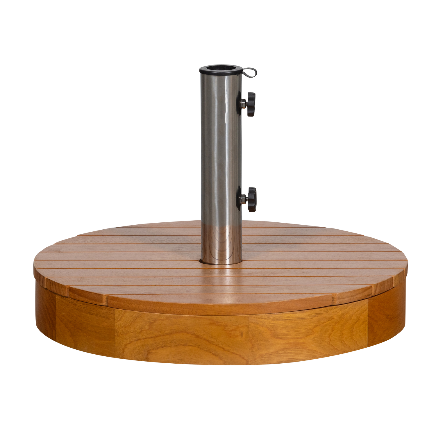 Zahradní slunečník MONICA zelený s béžovým podstavcem