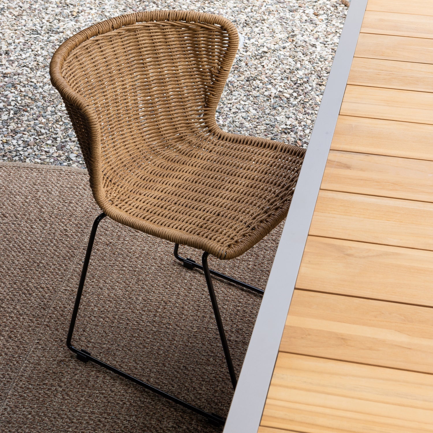 Sada zahradních židlí WINGS ratan