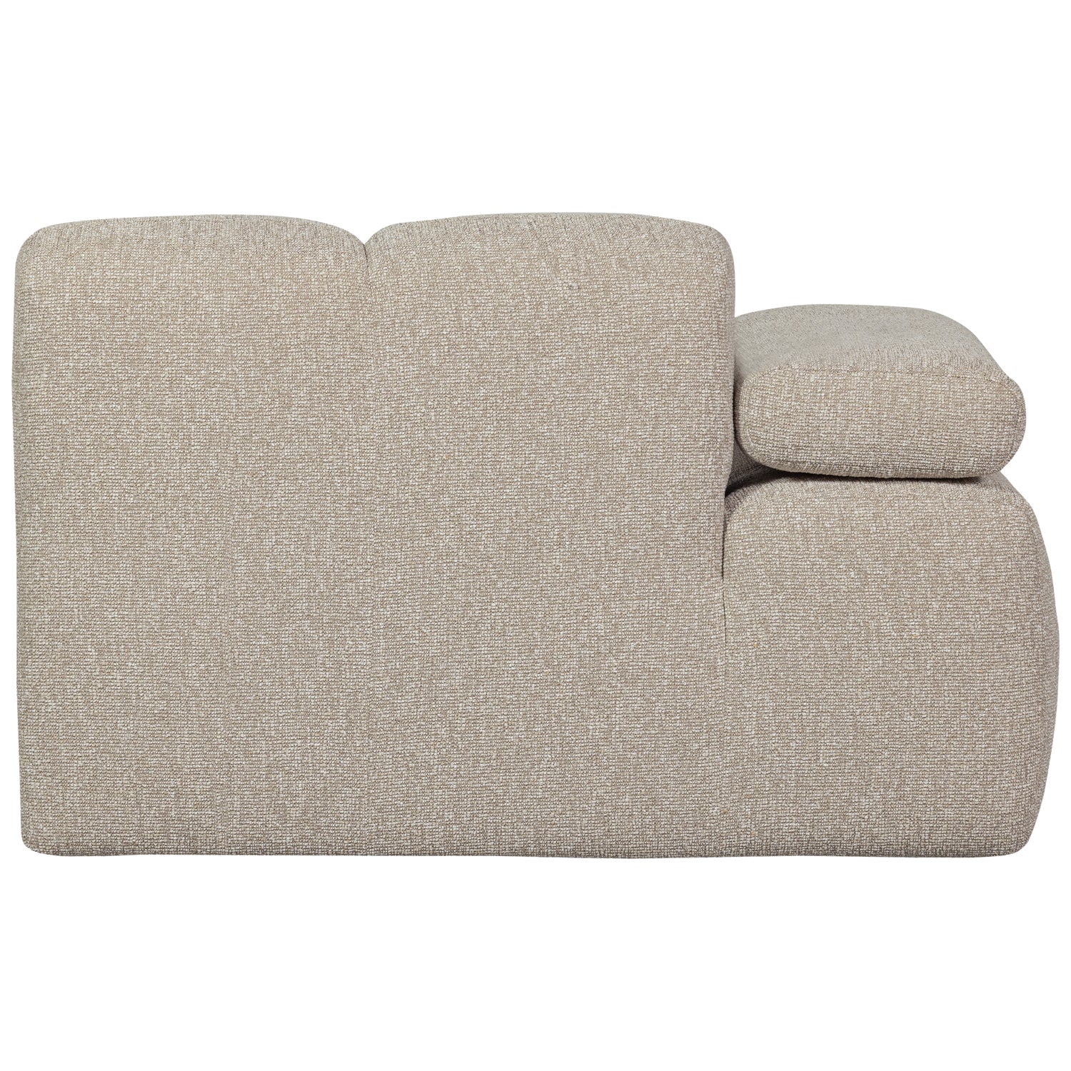 MOJO modular sofa - left element beige mélange bouclé