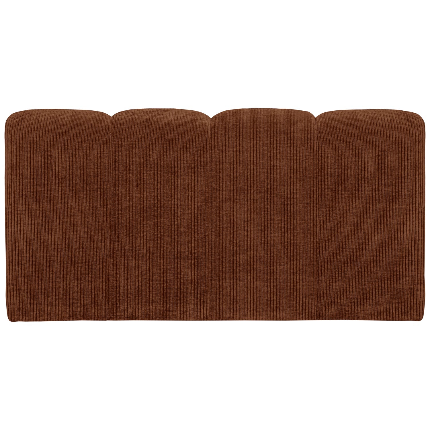 MOJO modular sofa - 3-seater element in brown corduroy