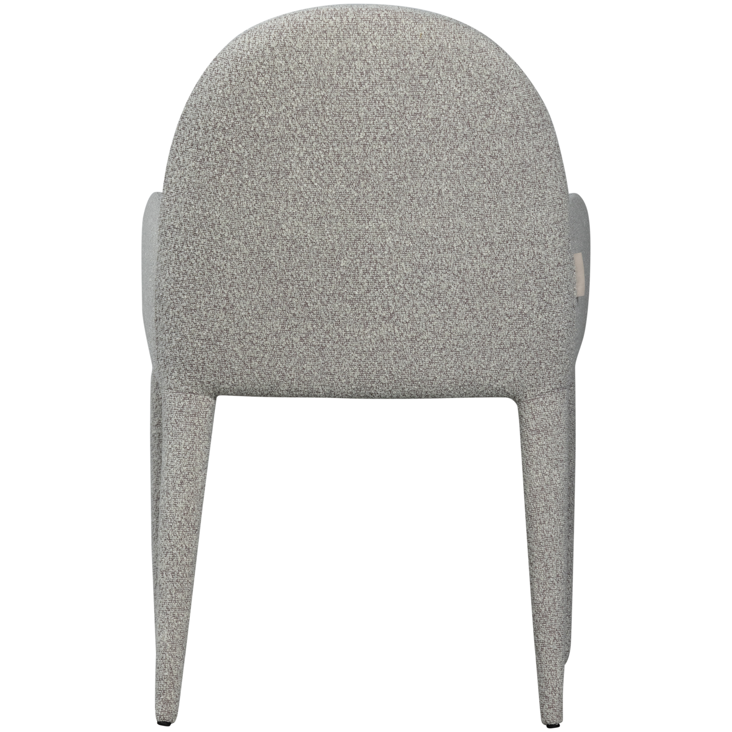 Křeslo ELEGANCE šedý bouclé
