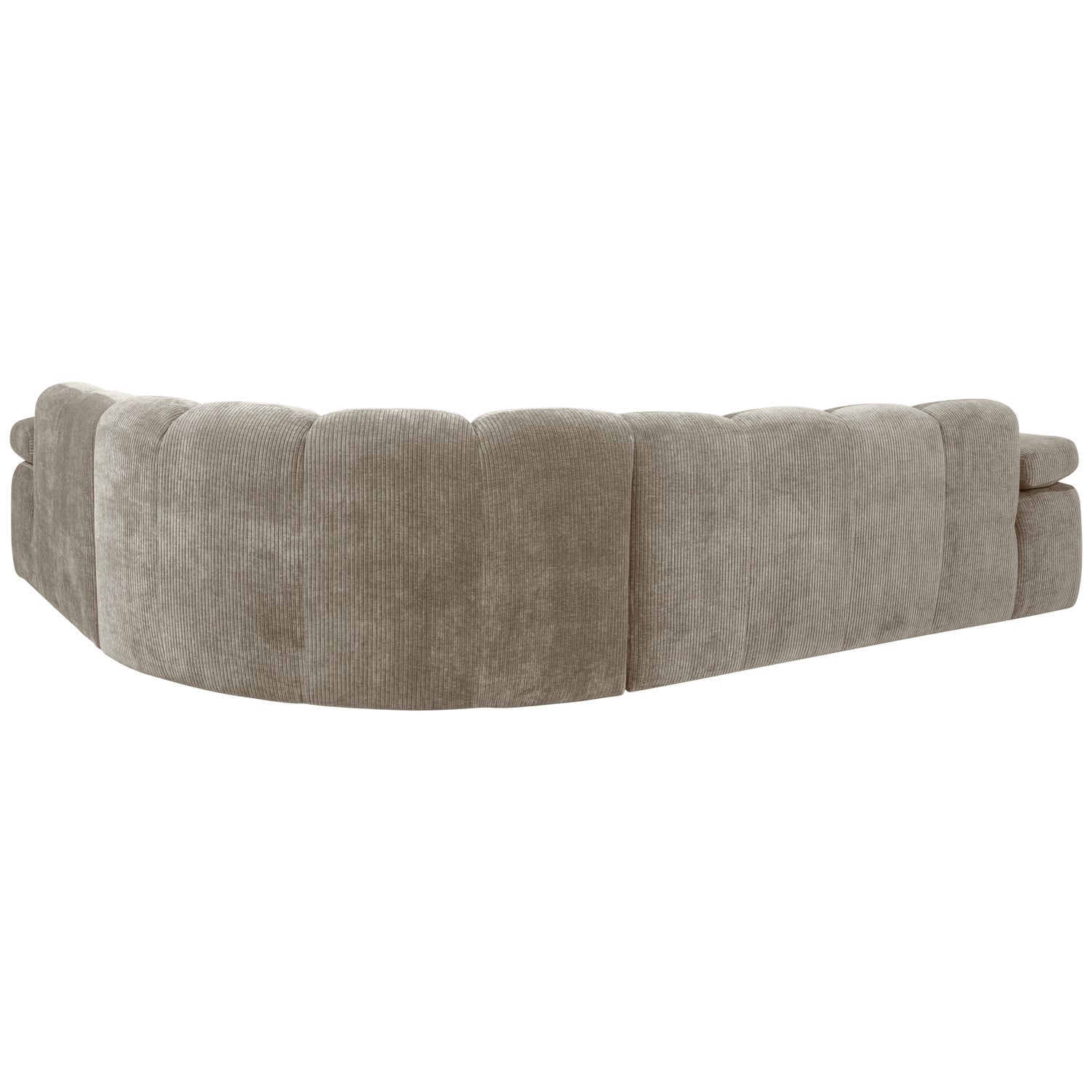 Modulární rohová sedačka pravostranná pro 6 osob MOJO tmavě pískový samet