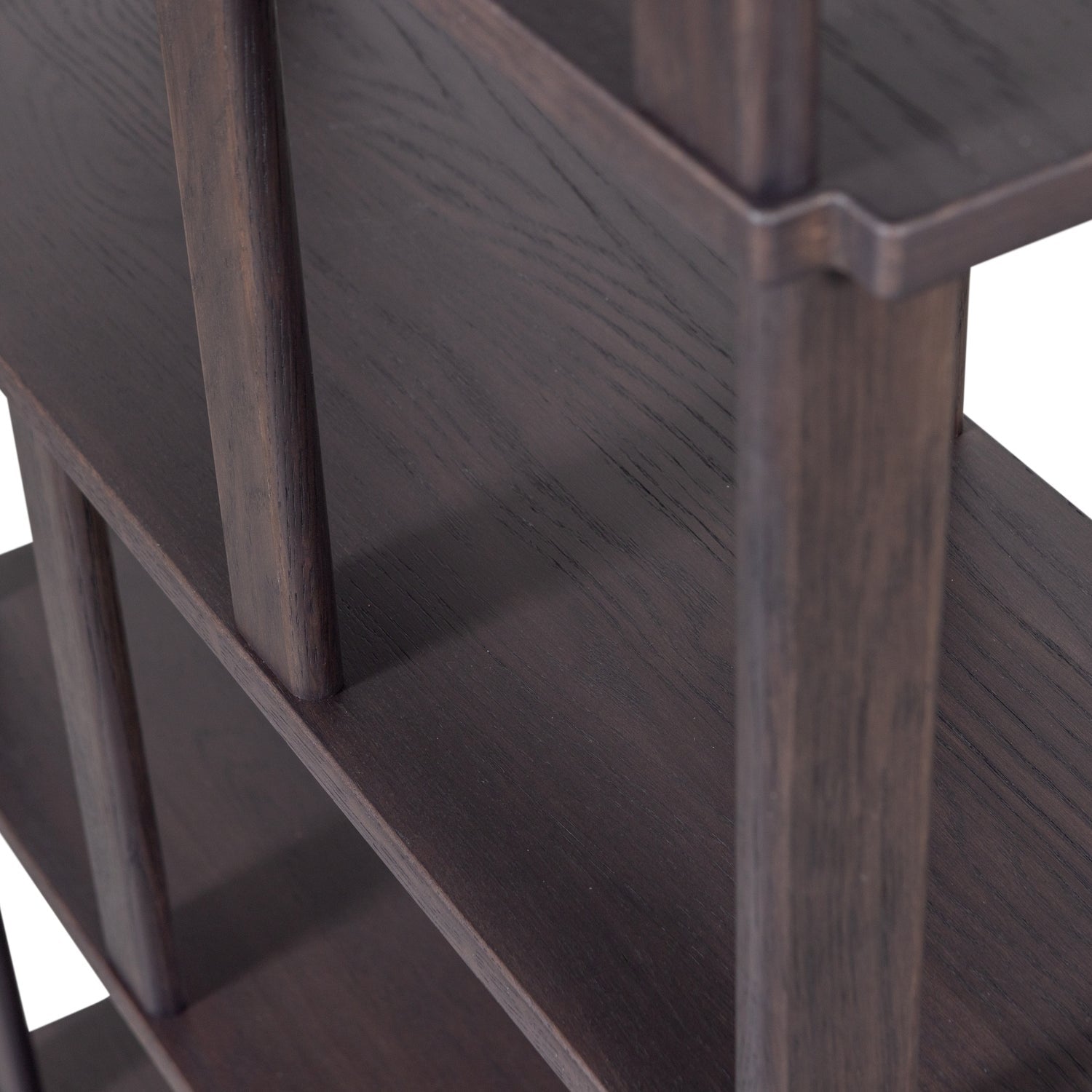 RISS dark brown shelf