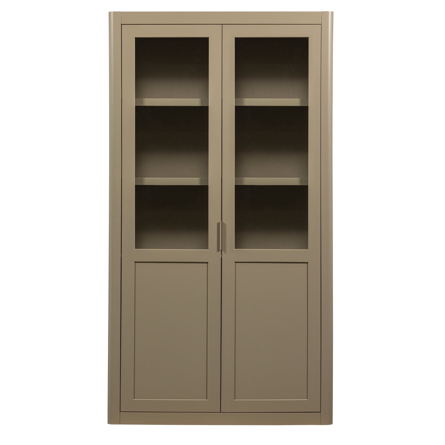 GUNNAR Display Cabinet Beige