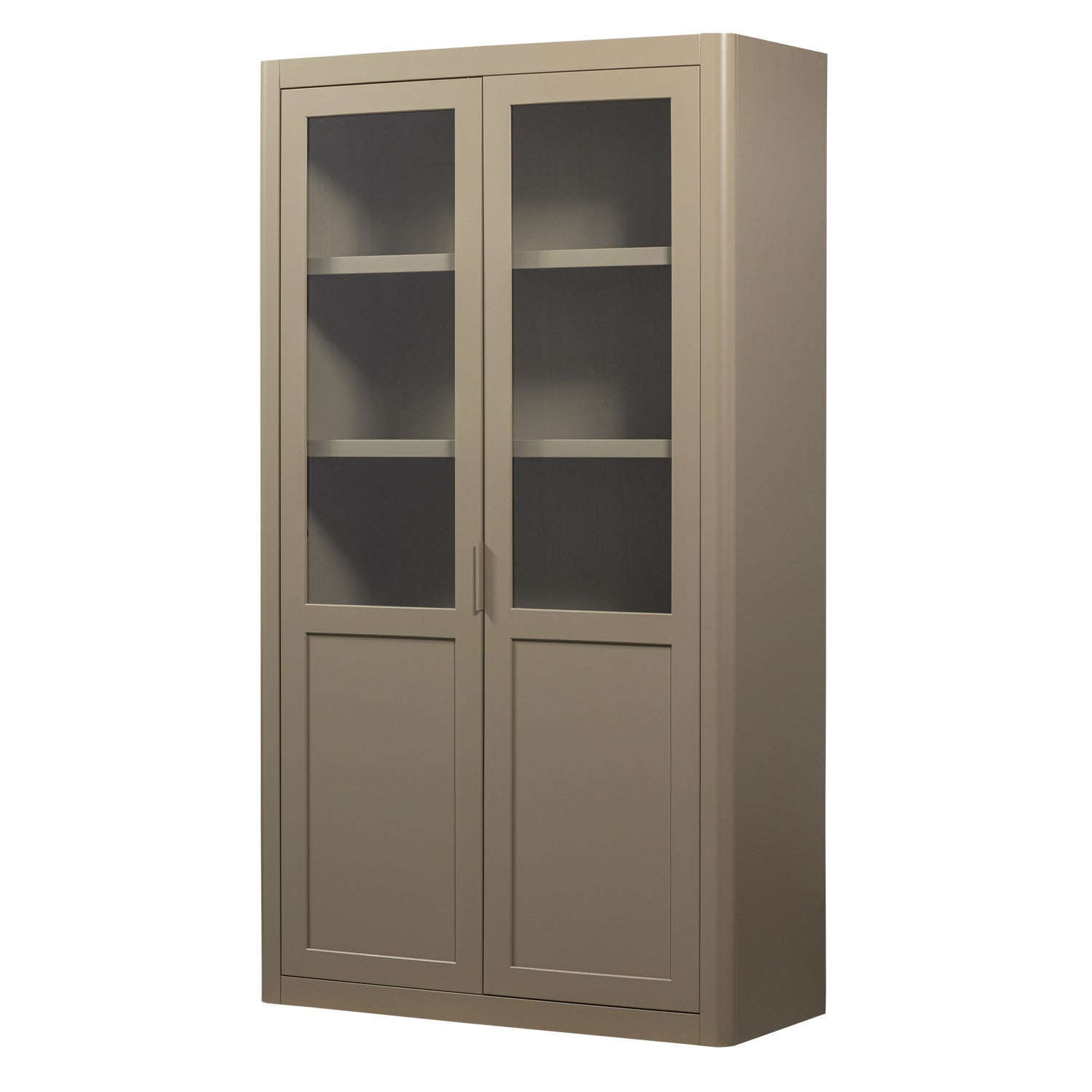 GUNNAR Display Cabinet Beige