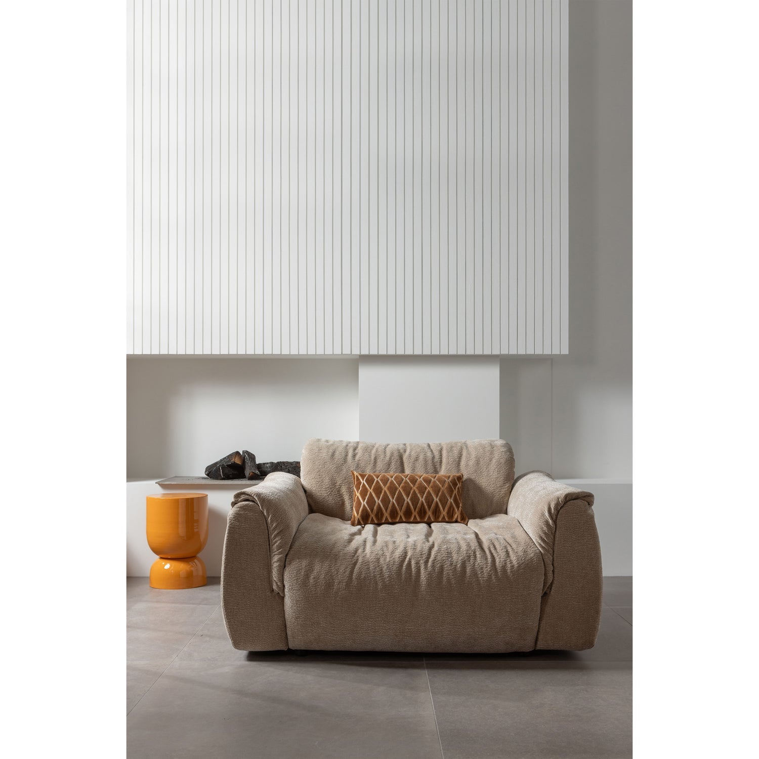 Křeslo BAGGY 3D pískové