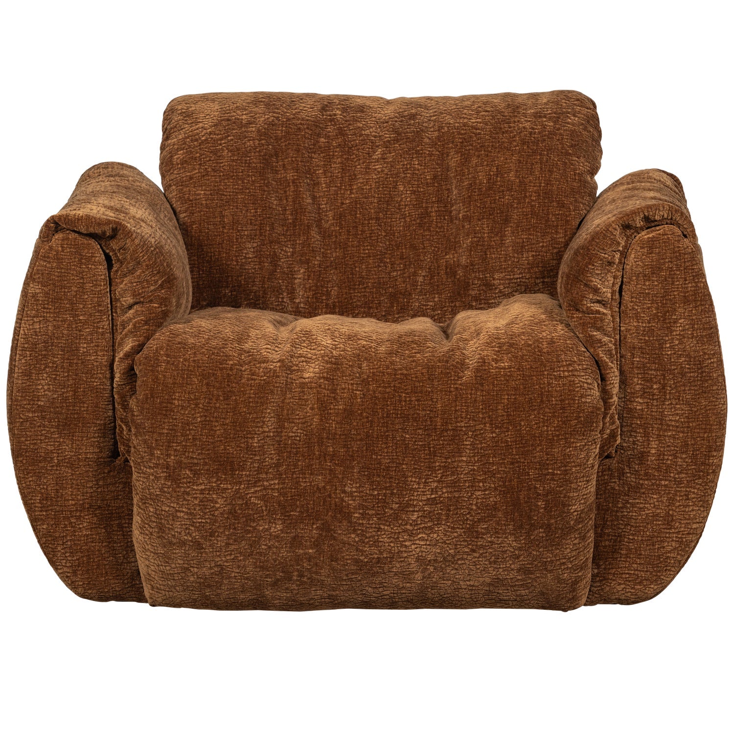 BAGGY 3D Brown Swivel Armchair