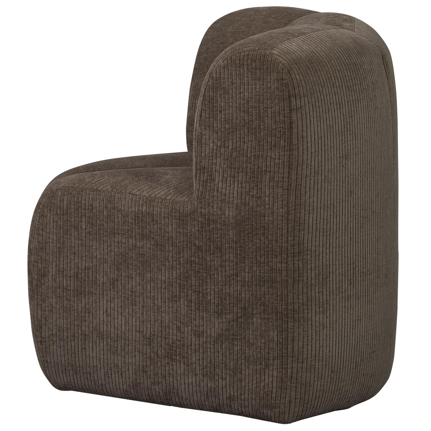 MOJO BENCH Modular Sofa - Brown Corduroy Corner Element