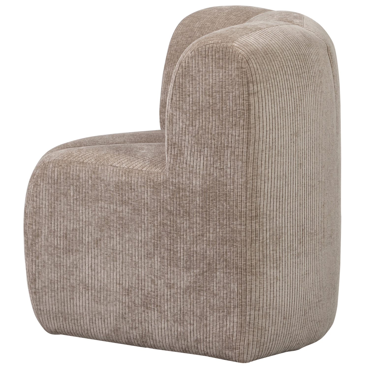 MOJO BENCH Modular Sofa - Sand Corduroy Corner Element