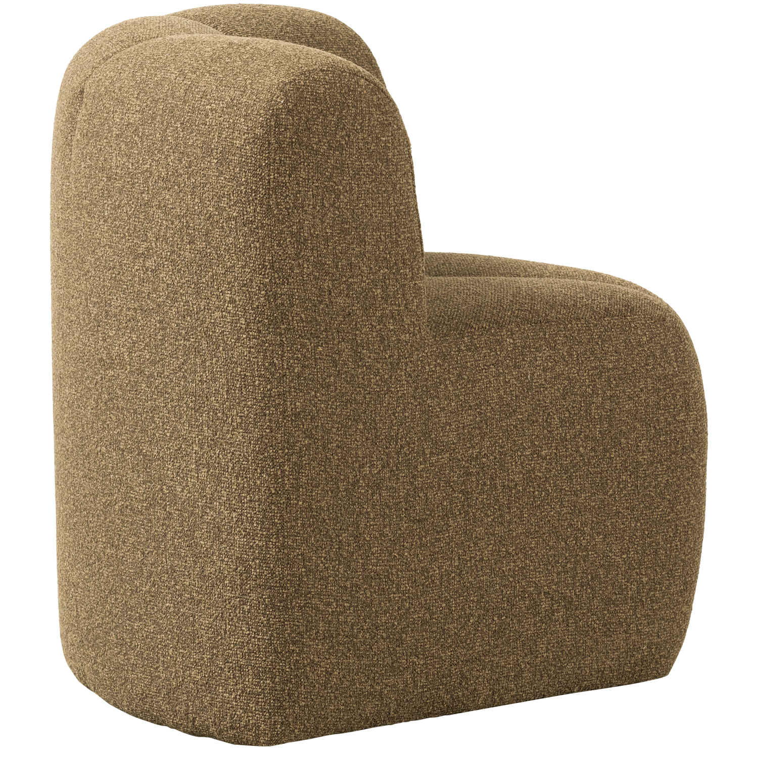 MOJO BENCH Modular Sofa - Honey Melange Boucle Corner Element