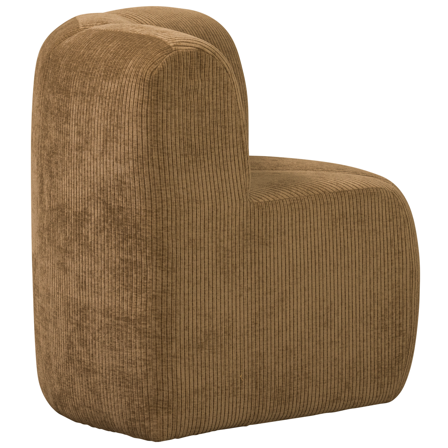 MOJO BENCH Modular Sofa - Honey Corduroy Corner Element