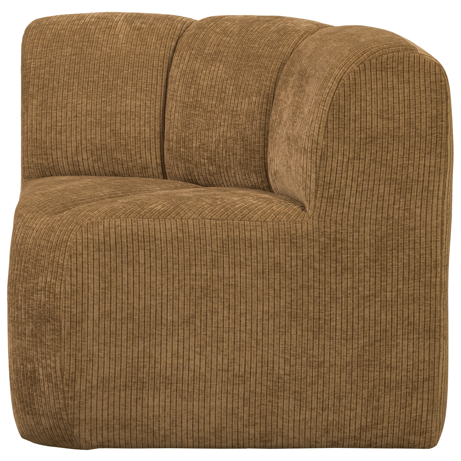 MOJO BENCH Modular Sofa - Honey Corduroy Corner Element